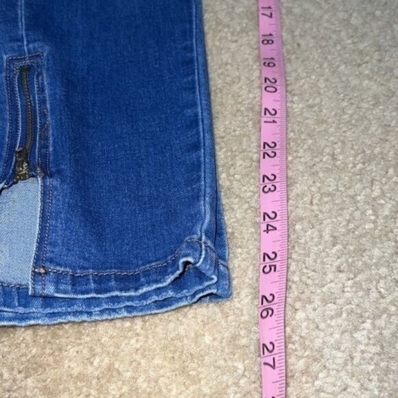 Seven7 Womens Zipper Ankle Denim Jeans Size 7 Blue Cotton-Blend Stretchy - Picture 2 of 10